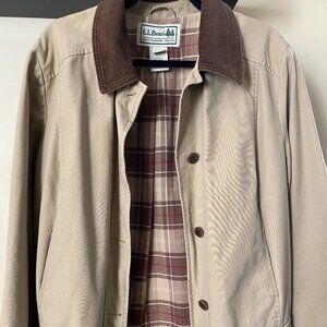 L.L. Bean Women's Adirondack Barn Coat, Flannel-Lined
